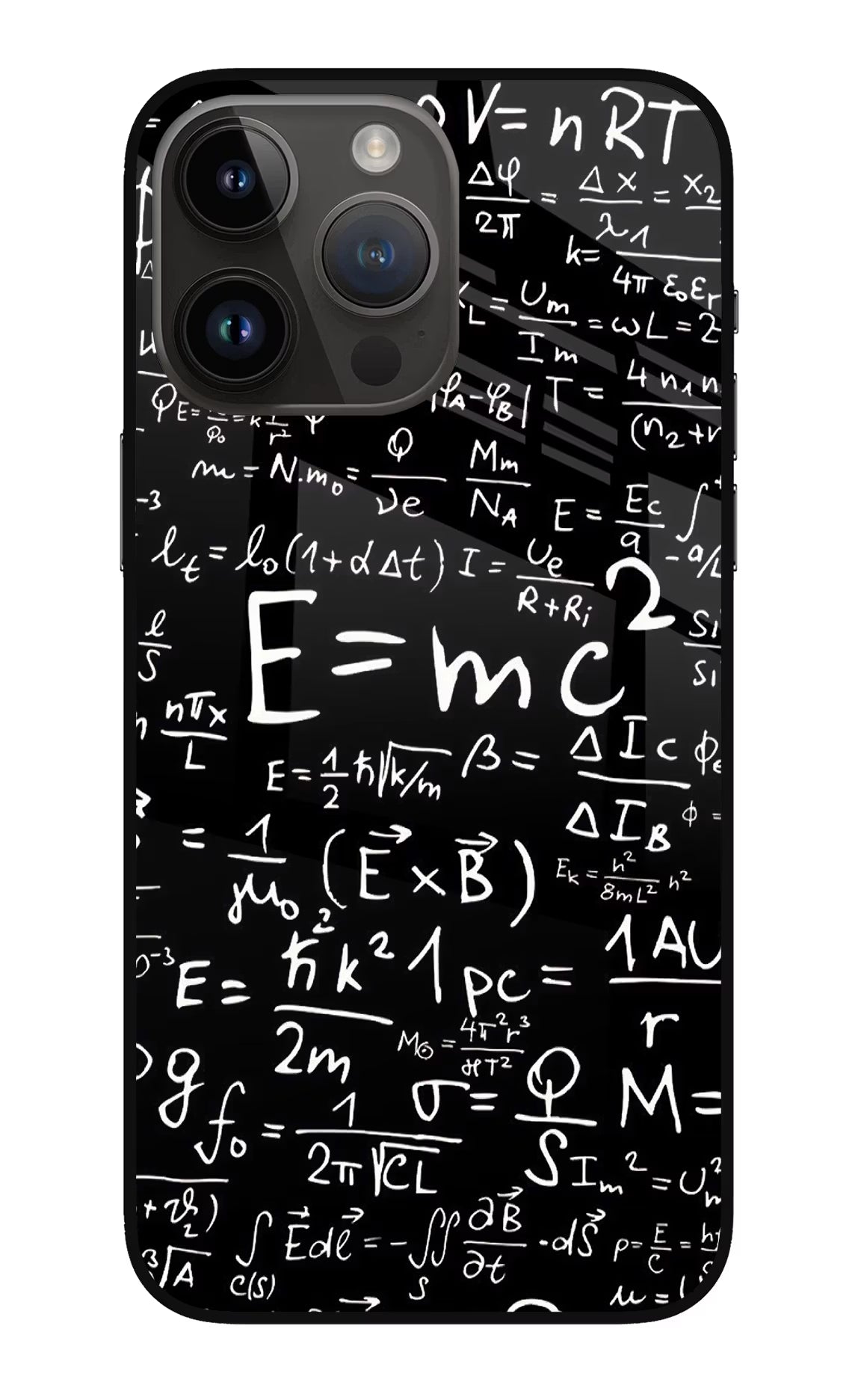 Physics Formula iPhone 14 Pro Max Glass Case Back Cover by Casekaro