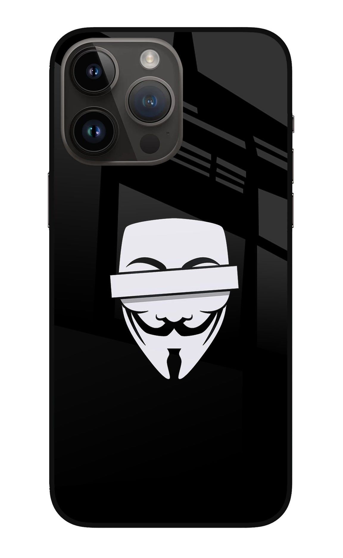 Anonymous Face iPhone 14 Pro Max Back Cover