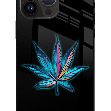 Weed iPhone 14 Pro Max Glass Case