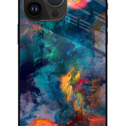 Artwork Paint iPhone 14 Pro Max Glass Case