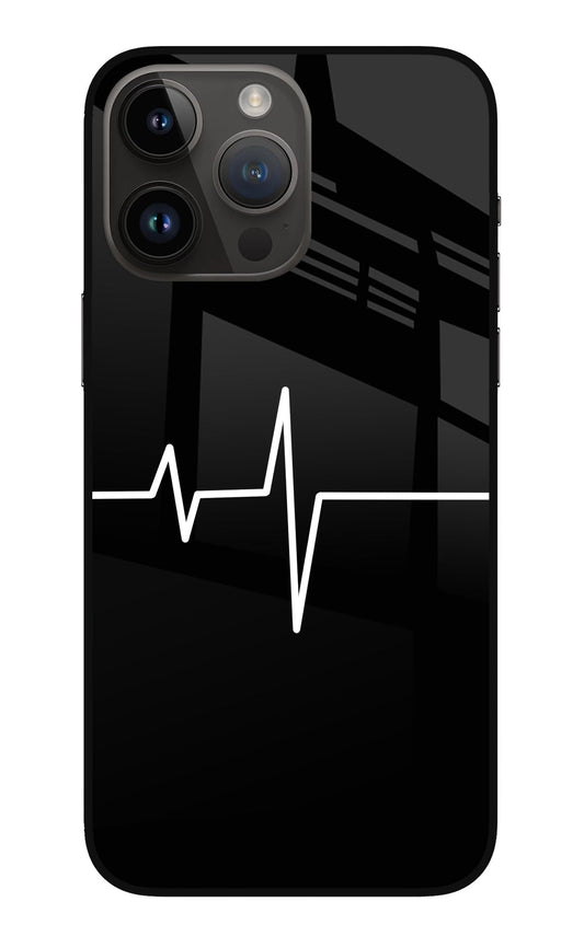 Heart Beats iPhone 14 Pro Max Glass Case