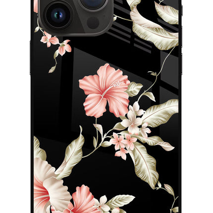 Flowers iPhone 14 Pro Max Glass Case