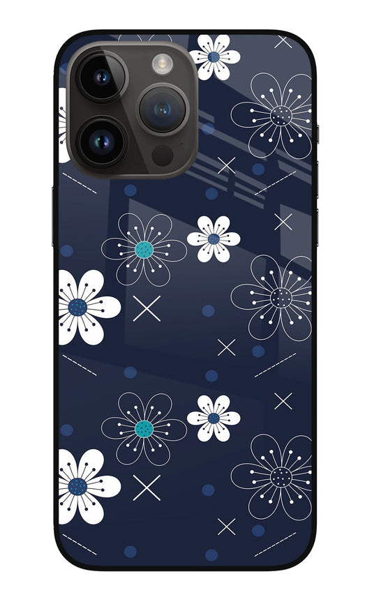 Flowers iPhone 14 Pro Max Glass Case