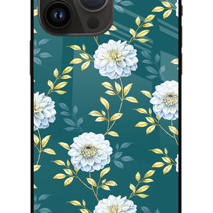 Flowers iPhone 14 Pro Max Glass Case