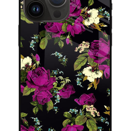 Flowers iPhone 14 Pro Max Glass Case