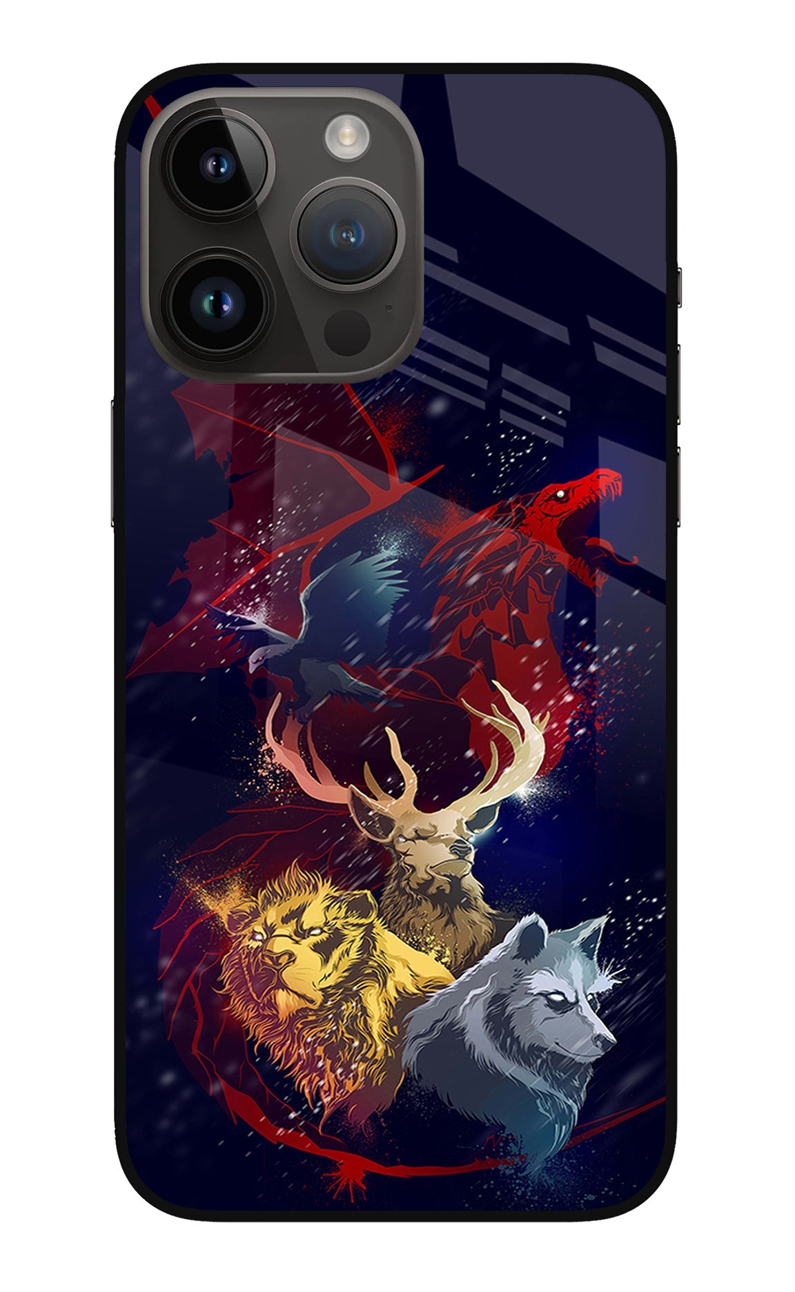 Game Of Thrones iPhone 14 Pro Max Glass Case