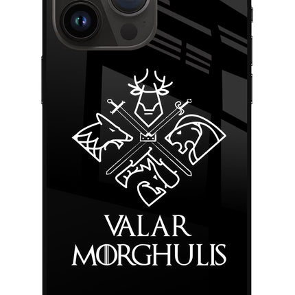 Valar Morghulis | Game Of Thrones iPhone 14 Pro Max Glass Case