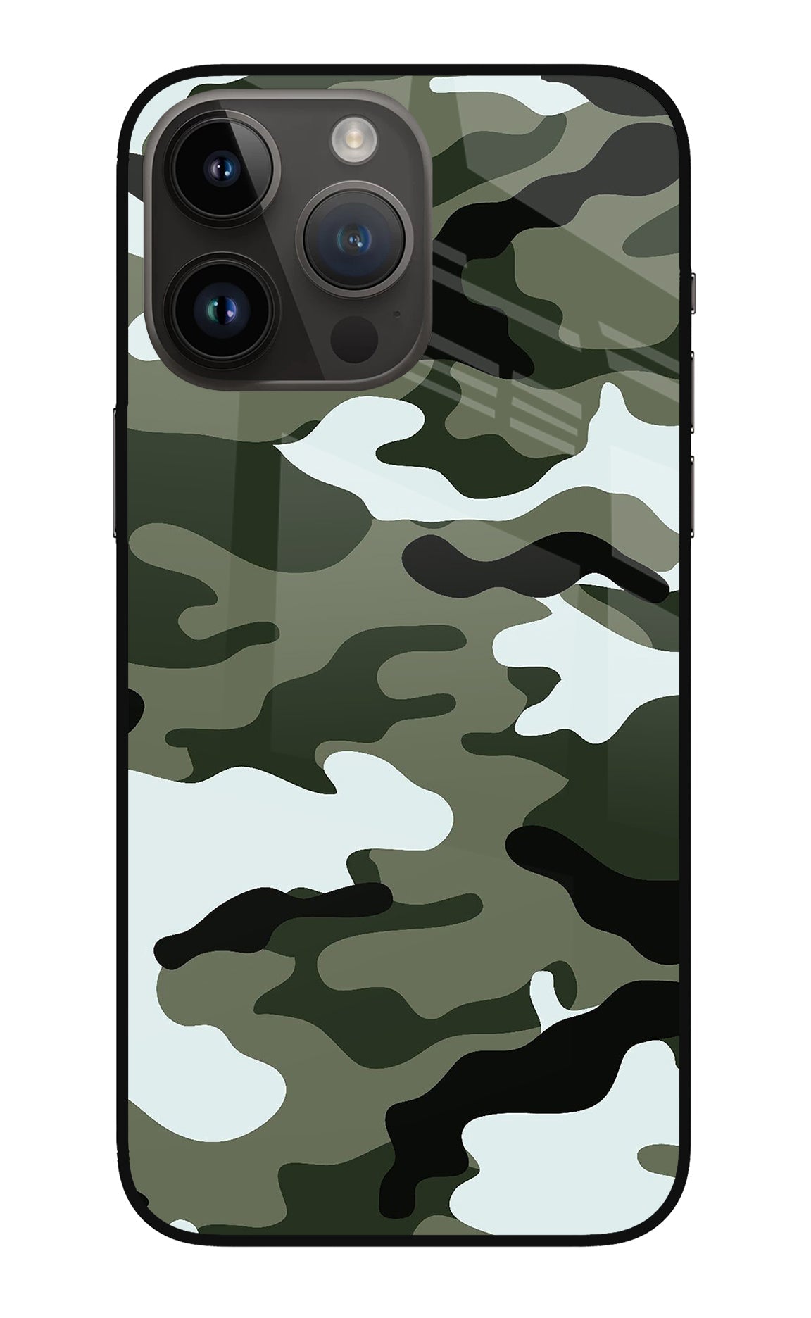 Camouflage iPhone 14 Pro Max Back Cover