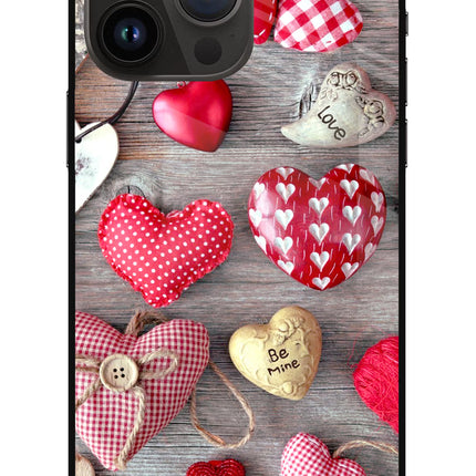 Love Wallpaper iPhone 14 Pro Max Glass Case