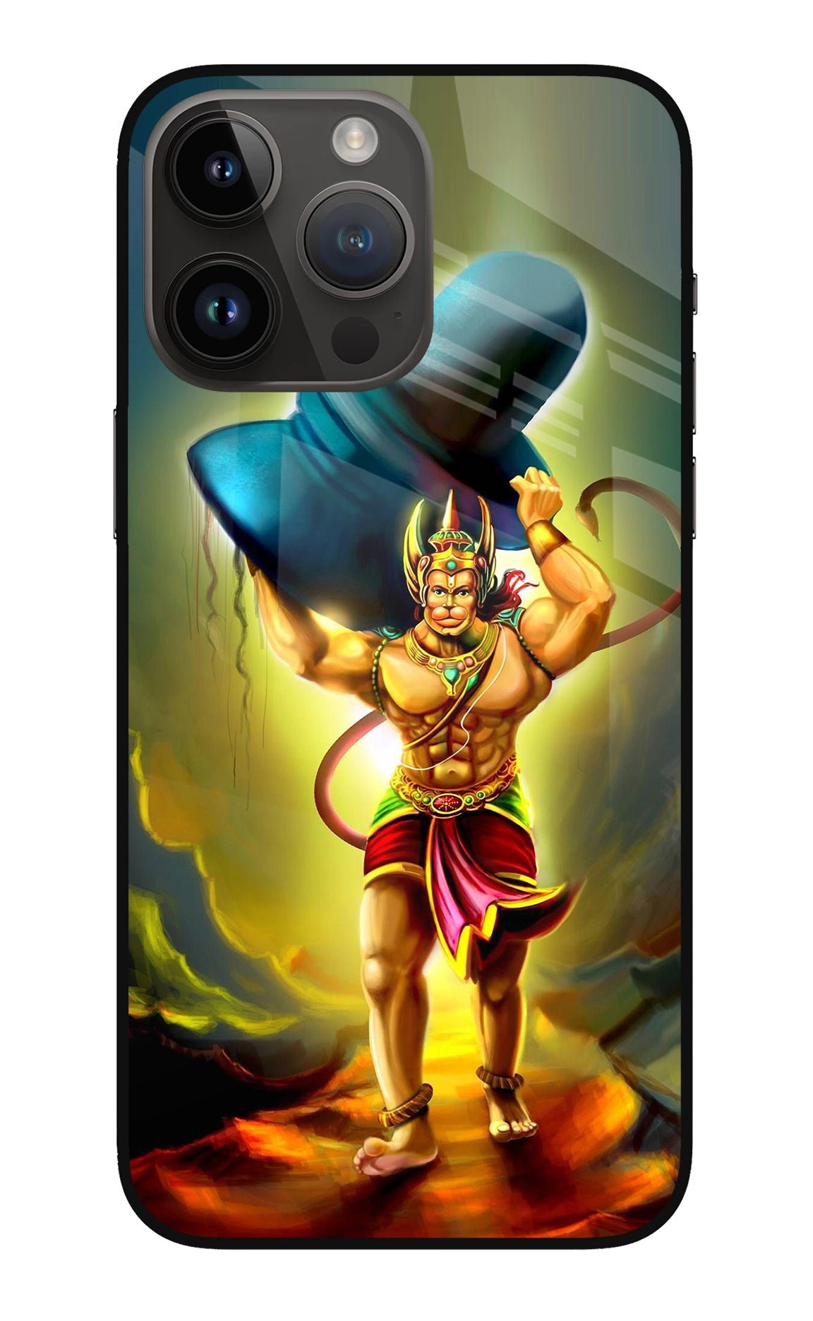 Lord Hanuman iPhone 14 Pro Max Back Cover