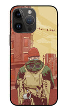Adventurous iPhone 14 Pro Max Glass Case Back Cover by Casekaro