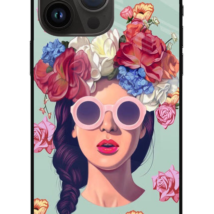 Pretty Girl iPhone 14 Pro Max Glass Case
