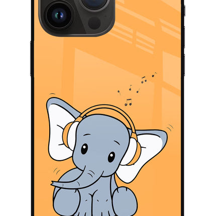 High On Music iPhone 14 Pro Max Glass Case