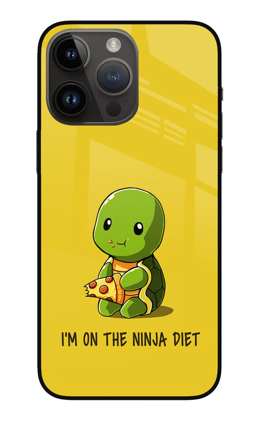 I'm on Ninja Diet iPhone 14 Pro Max Glass Case