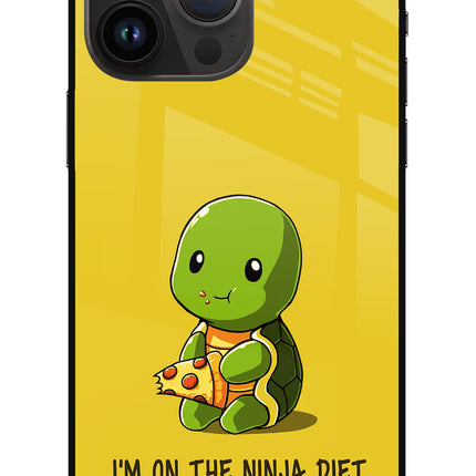 I'm on Ninja Diet iPhone 14 Pro Max Glass Case