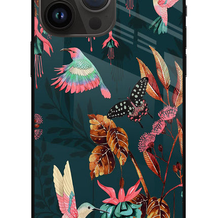 Birds iPhone 14 Pro Max Glass Case