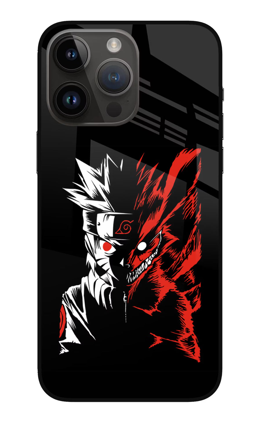 Naruto Two Face iPhone 14 Pro Max Back Cover, Metal case