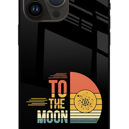 To the Moon iPhone 14 Pro Max Glass Case