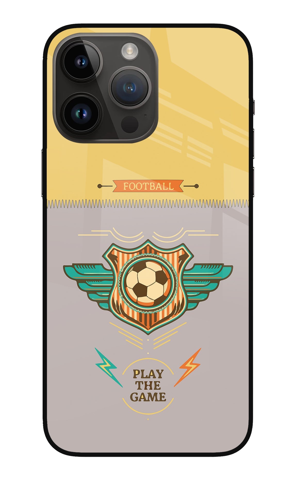 Football iPhone 14 Pro Max Back Cover