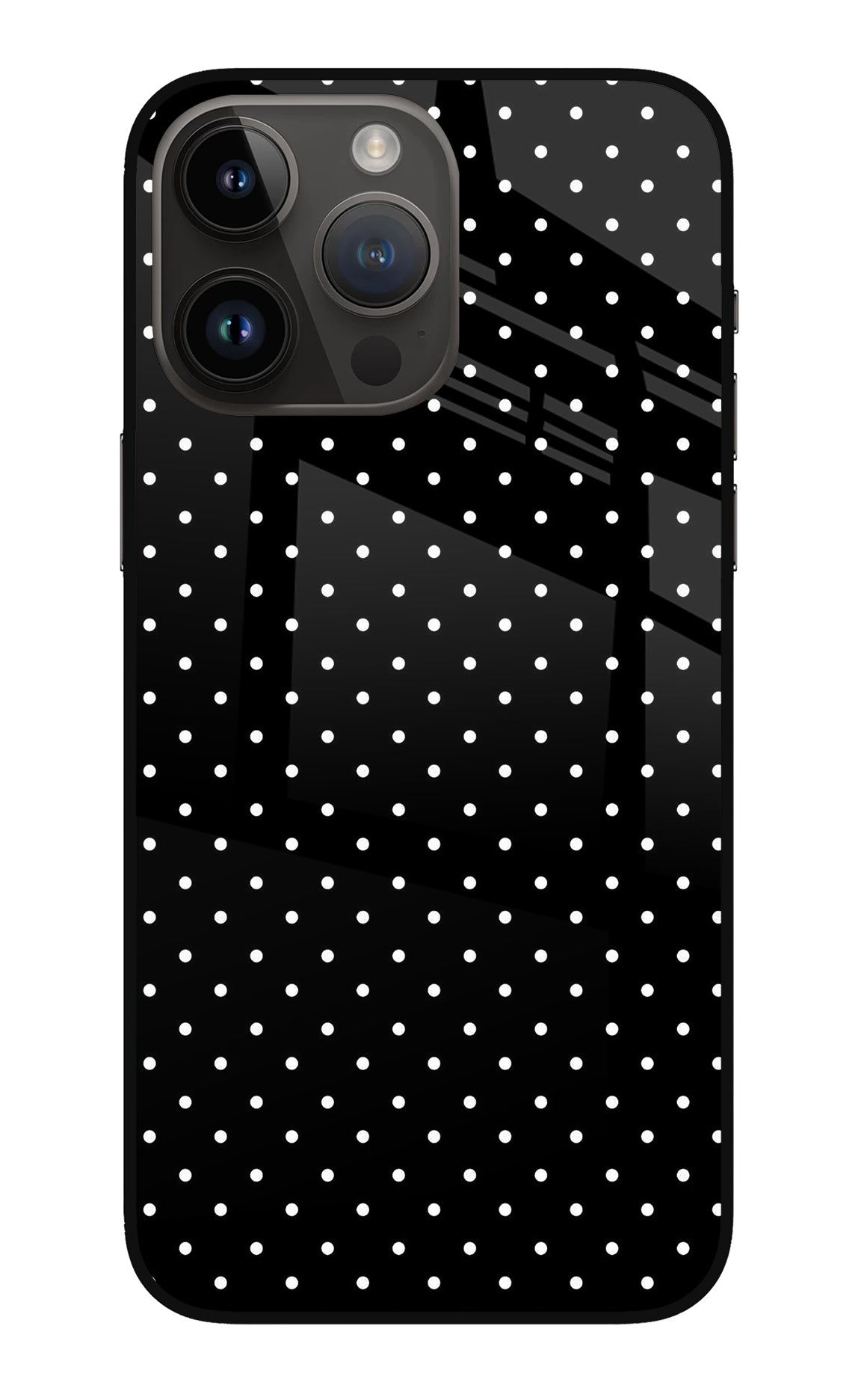 White Dots iPhone 14 Pro Max Back Cover