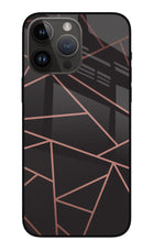 Geometric Pattern iPhone 14 Pro Max Glass Case Back Cover by Casekaro