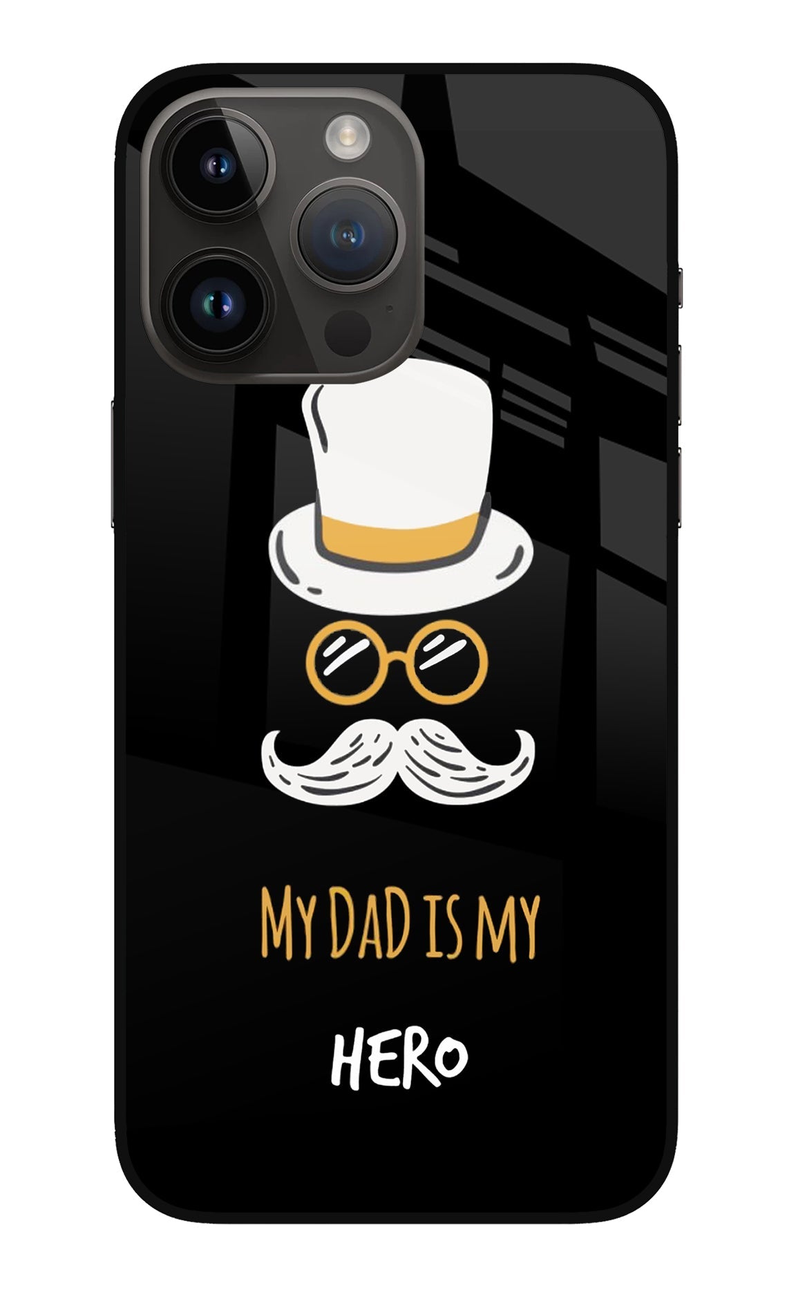 My Dad Is My Hero iPhone 14 Pro Max Back Cover