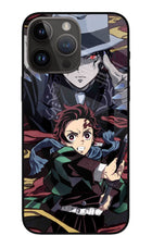 Demon Slayer iPhone 14 Pro Max Glass Case
