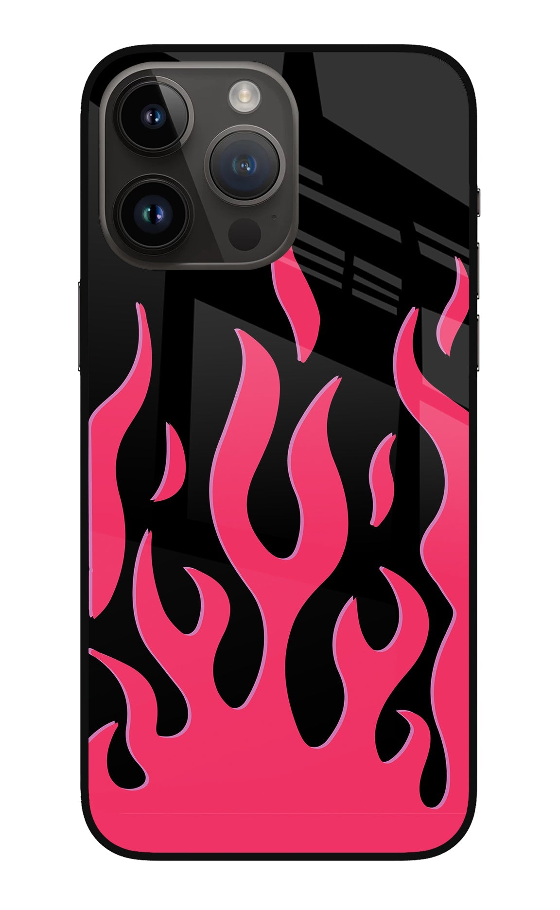 Fire Flames iPhone 14 Pro Max Back Cover