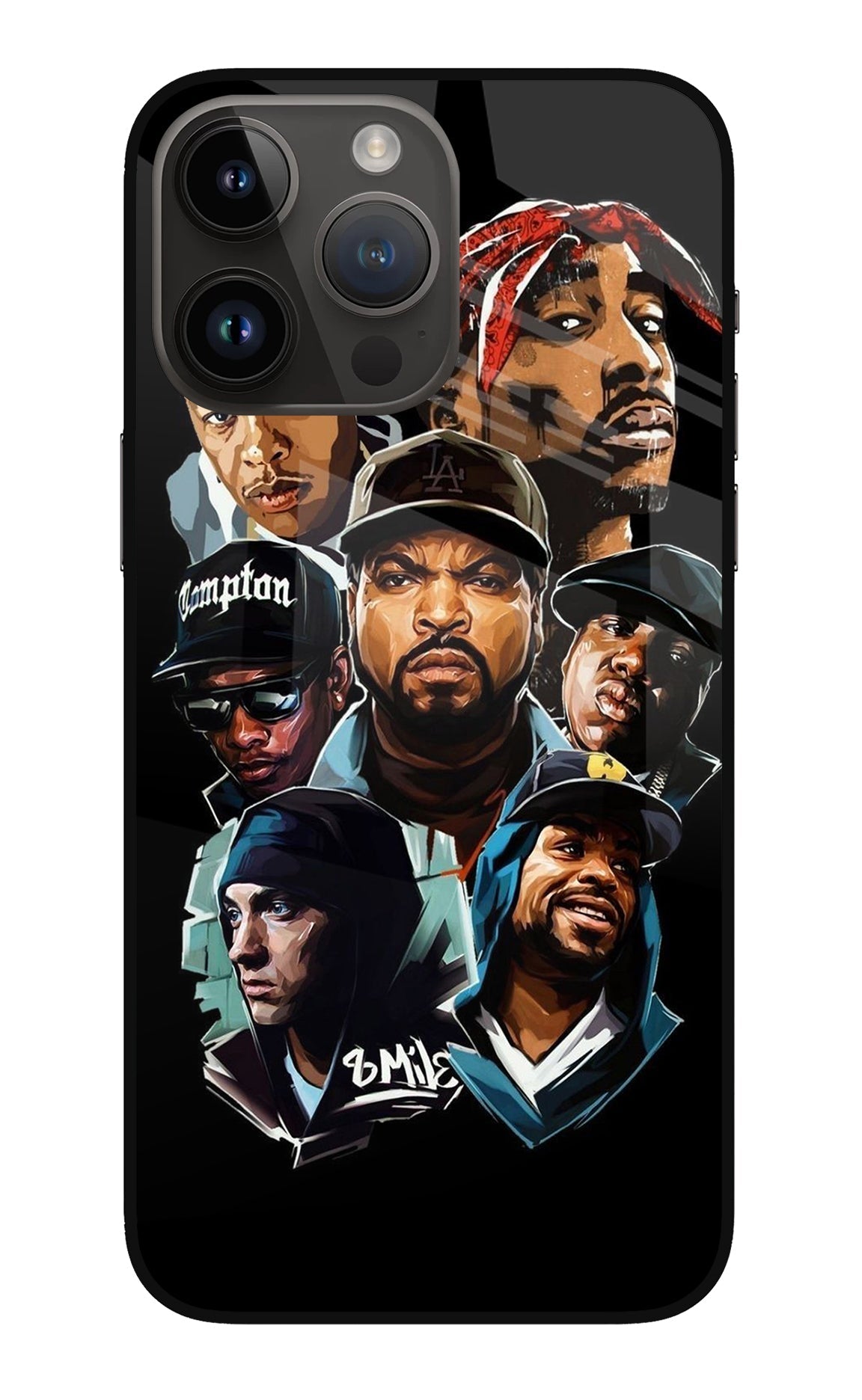 Rappers iPhone 14 Pro Max Back Cover