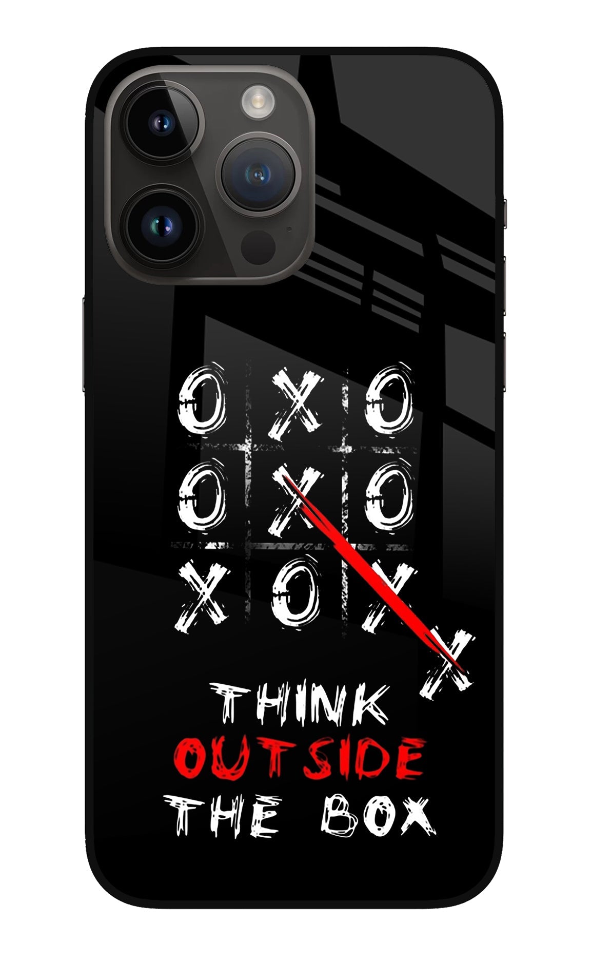 Think out of the BOX iPhone 14 Pro Max Back Cover