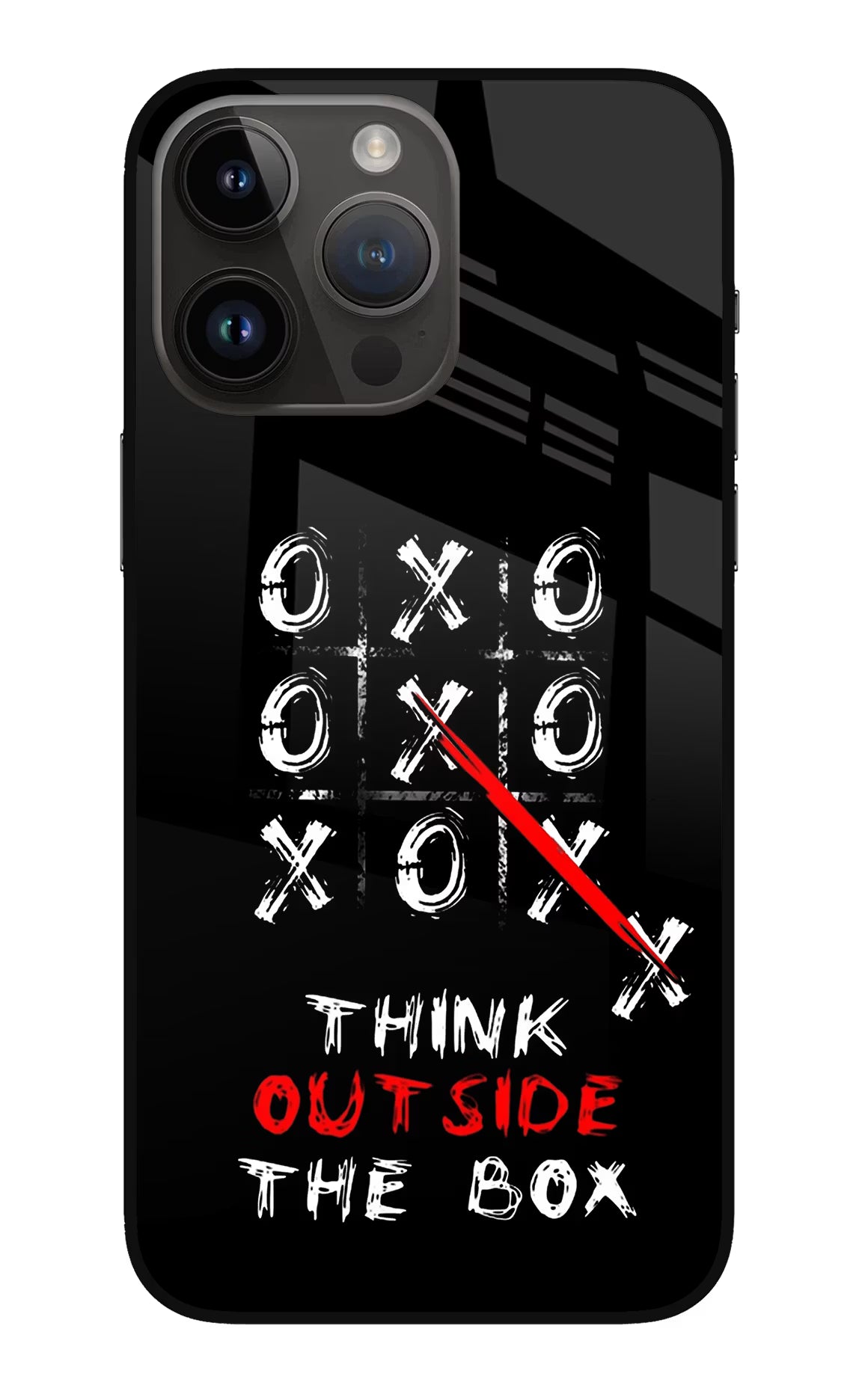 Think out of the BOX iPhone 14 Pro Max Glass Case