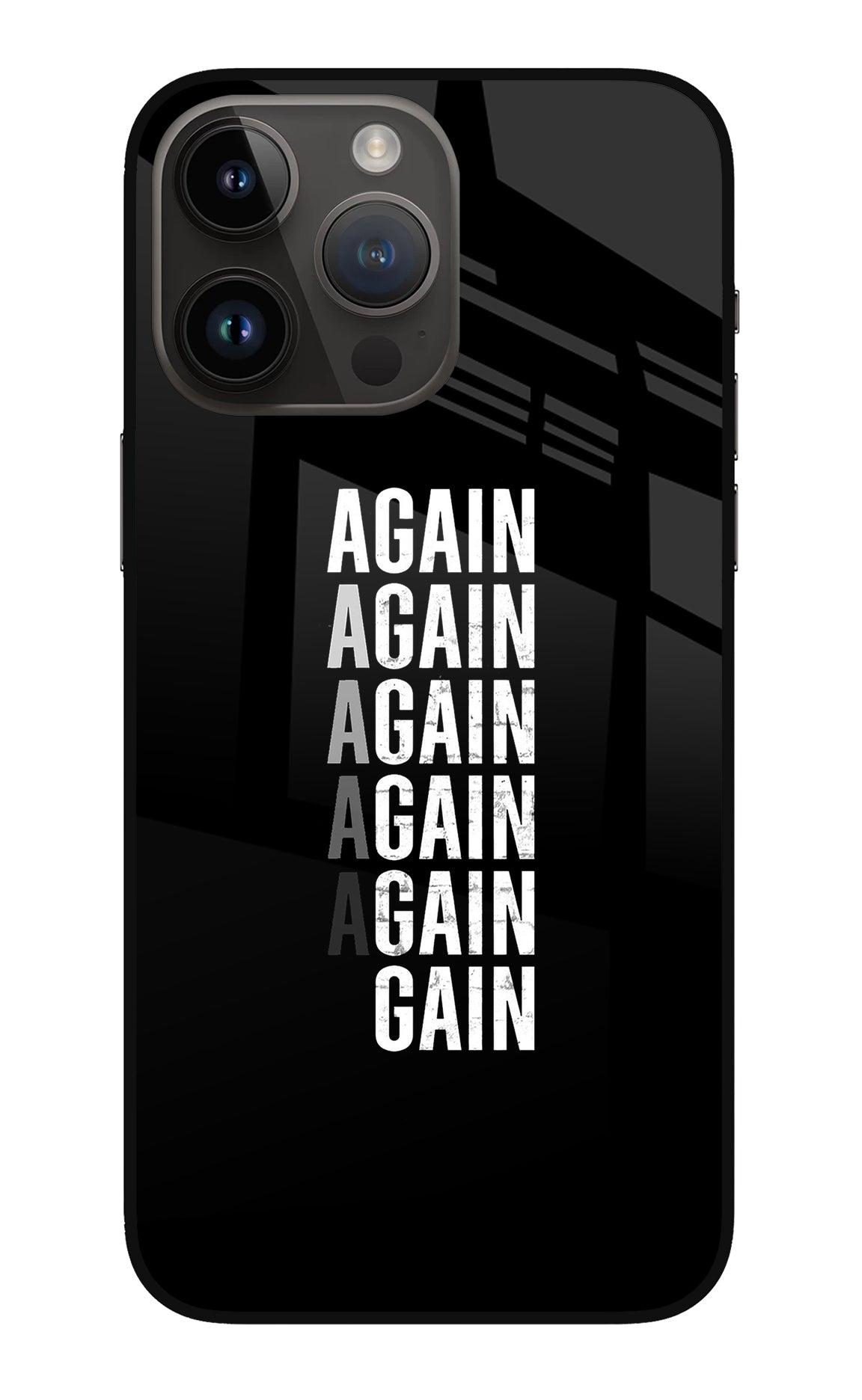 Again Again Gain iPhone 14 Pro Max Back Cover