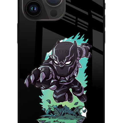 Black Panther iPhone 14 Pro Max Glass Case