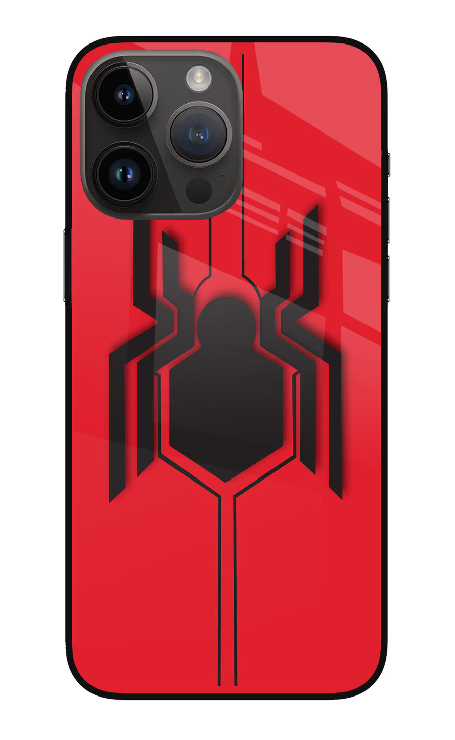 Spider iPhone 14 Pro Max Back Cover, Glass case