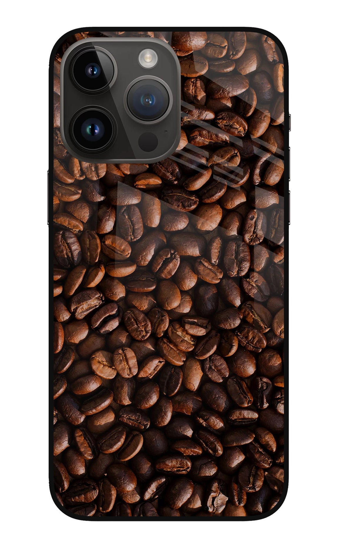 Coffee Beans iPhone 14 Pro Max Glass Case