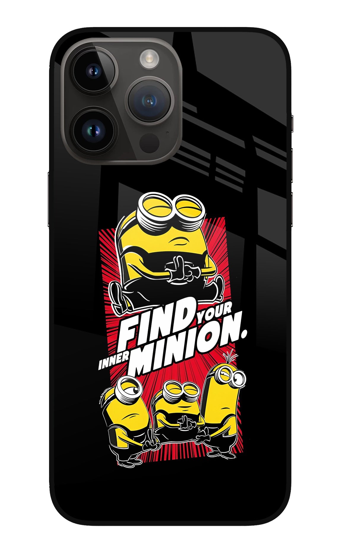 Find your inner Minion iPhone 14 Pro Max Back Cover