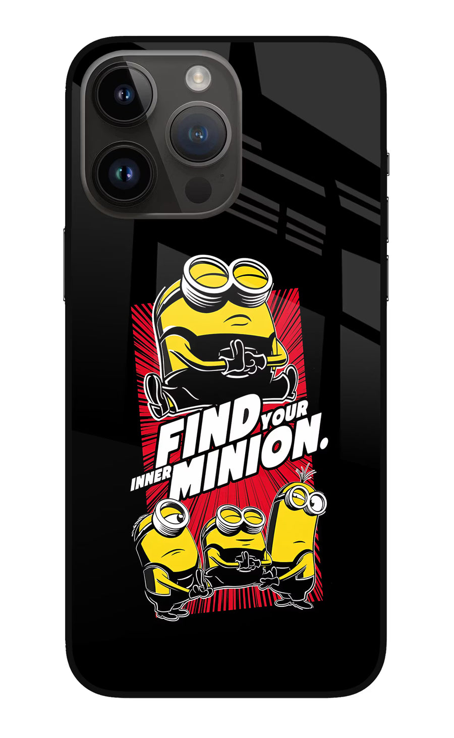 Find your inner Minion iPhone 14 Pro Max Back Cover, Metal case