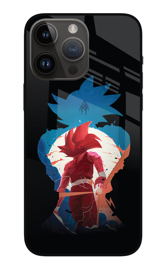 Goku iPhone 14 Pro Max Glass Case