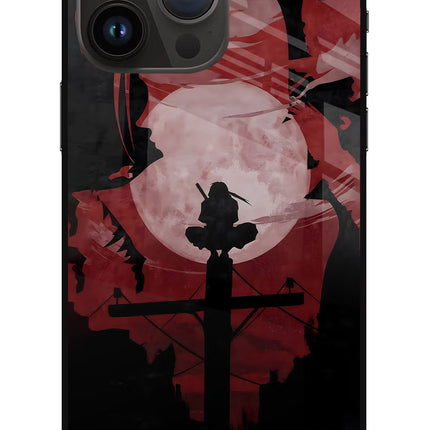 Naruto Anime iPhone 14 Pro Max Glass Case Back Cover by Casekaro