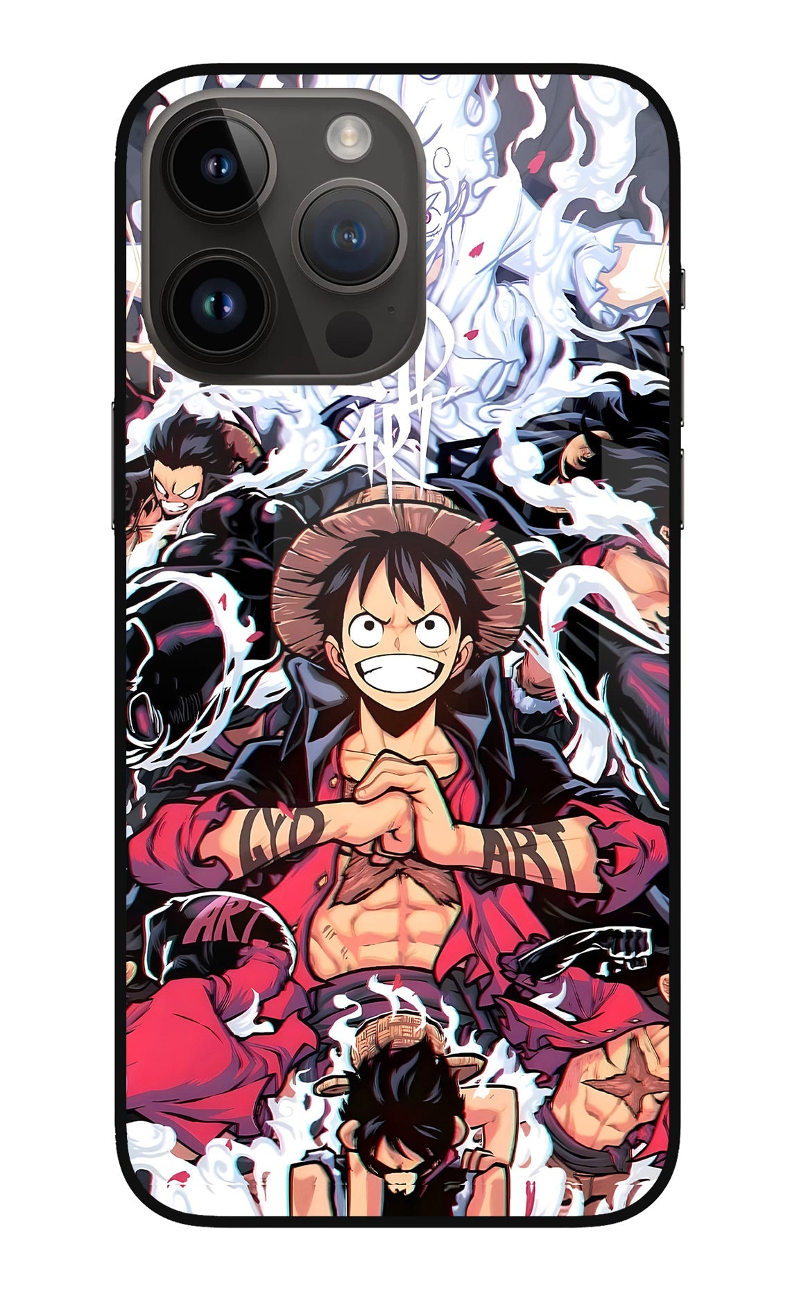 One Piece Anime iPhone 14 Pro Max Glass Case