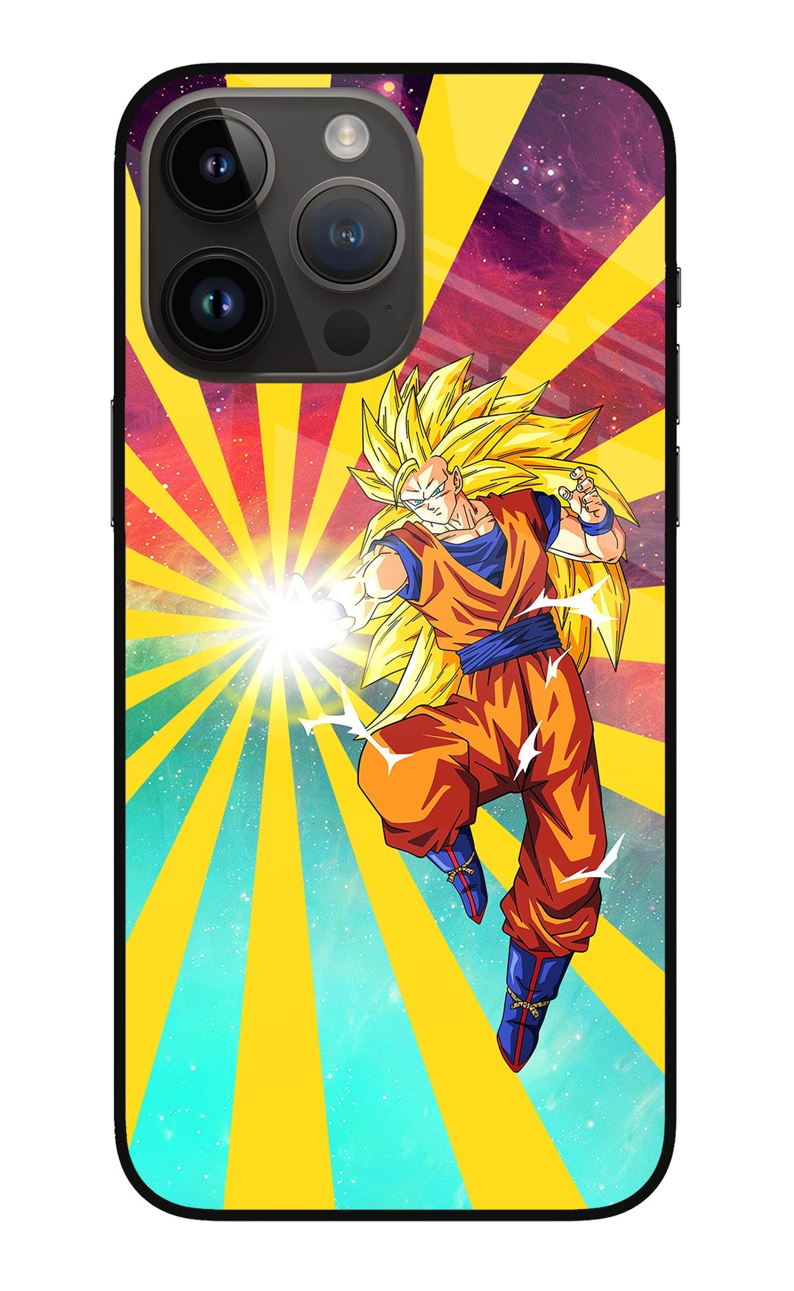 Goku Super Saiyan iPhone 14 Pro Max Back Cover