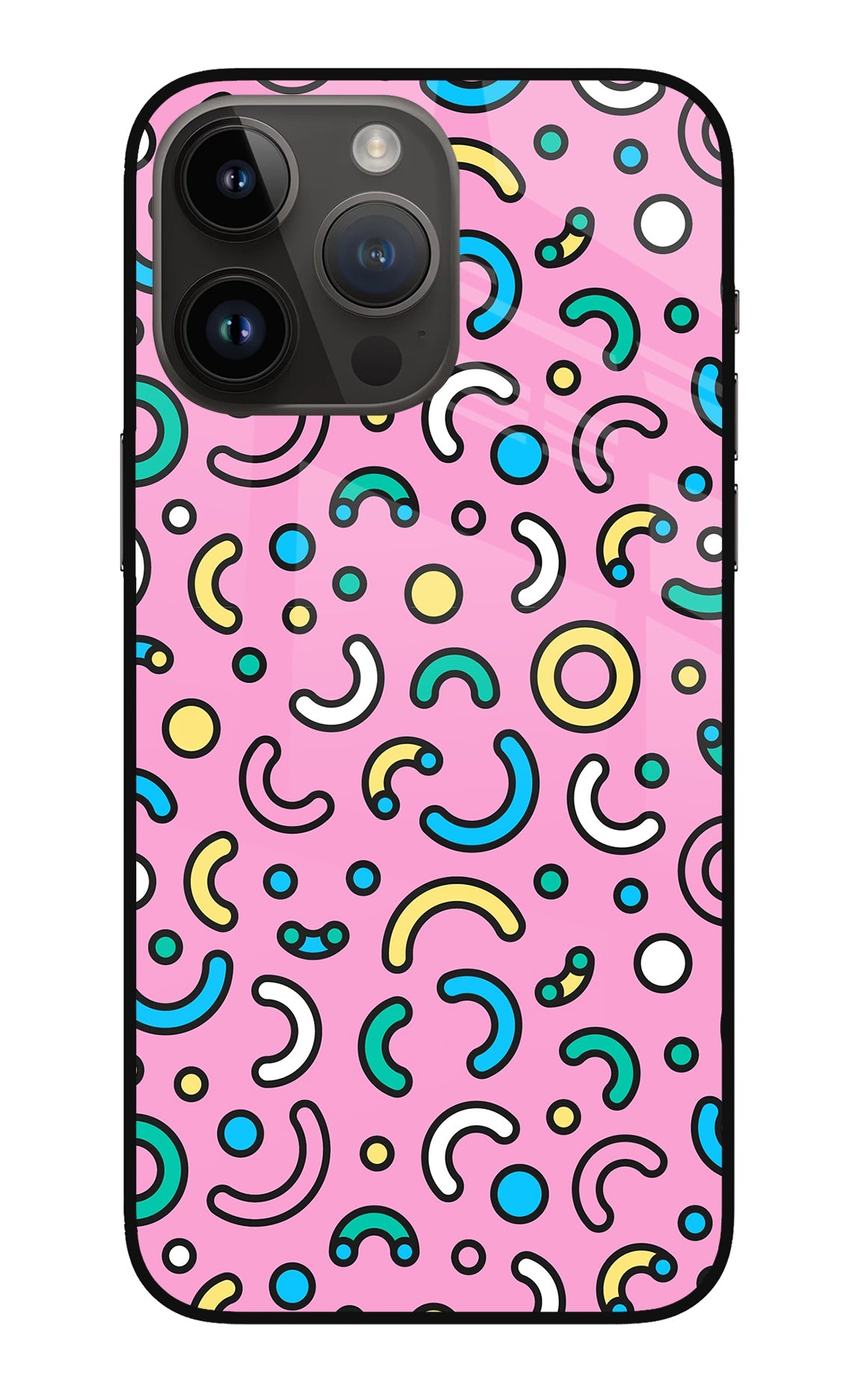 Memphis Design iPhone 14 Pro Max Back Cover