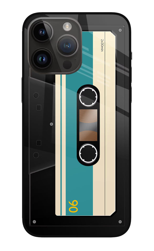 Cassette iPhone 14 Pro Max Glass Case