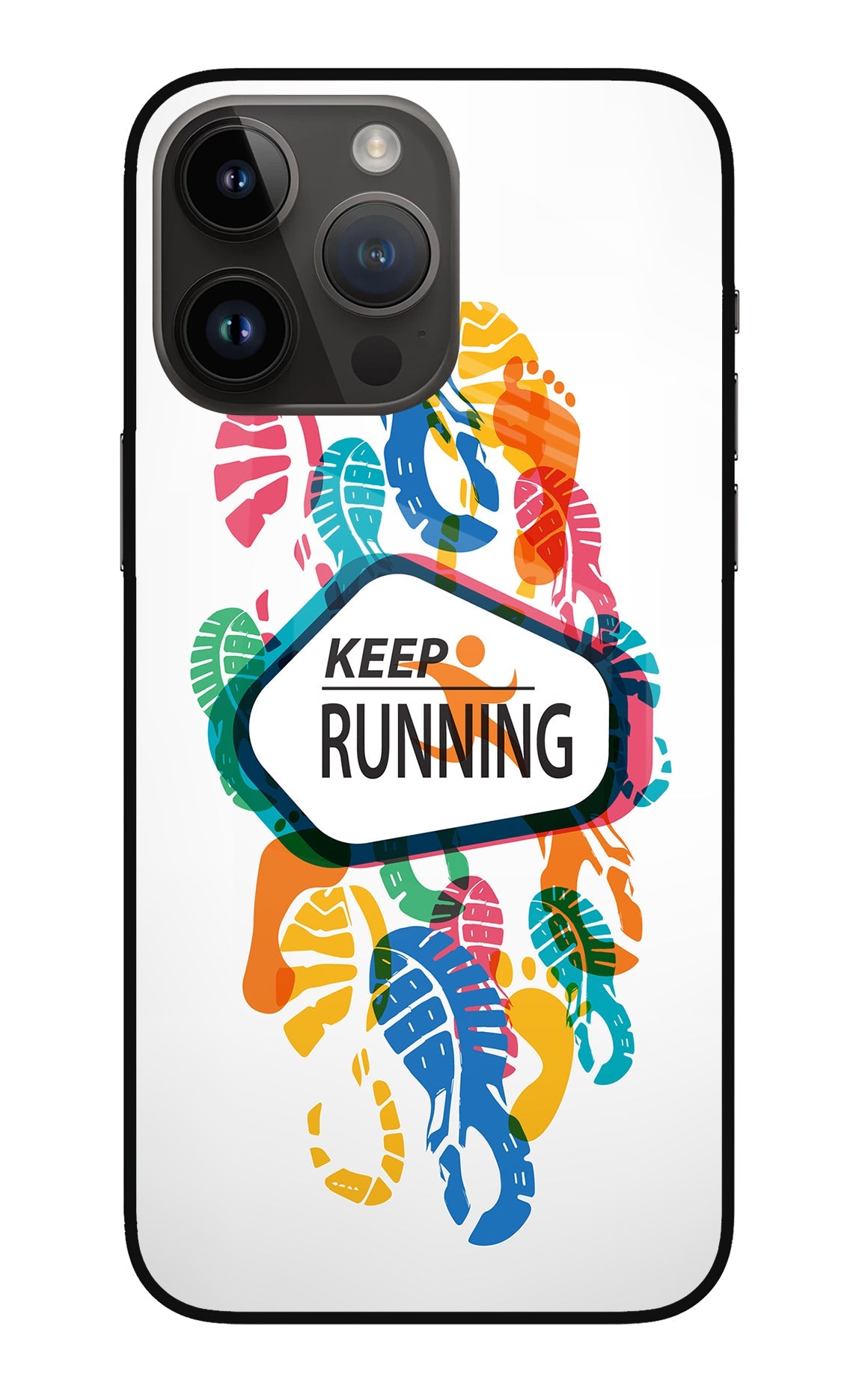 Keep Running iPhone 14 Pro Max Back Cover