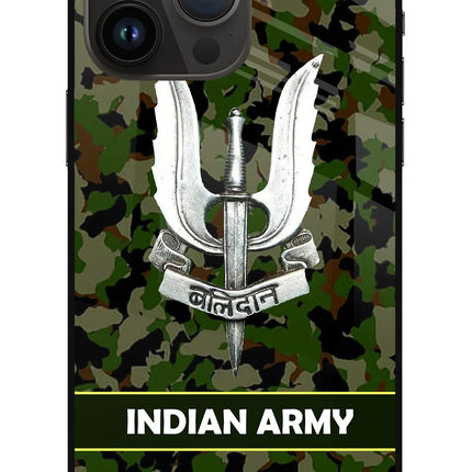 Balidan Indian Logo iPhone 14 Pro Max Glass Case