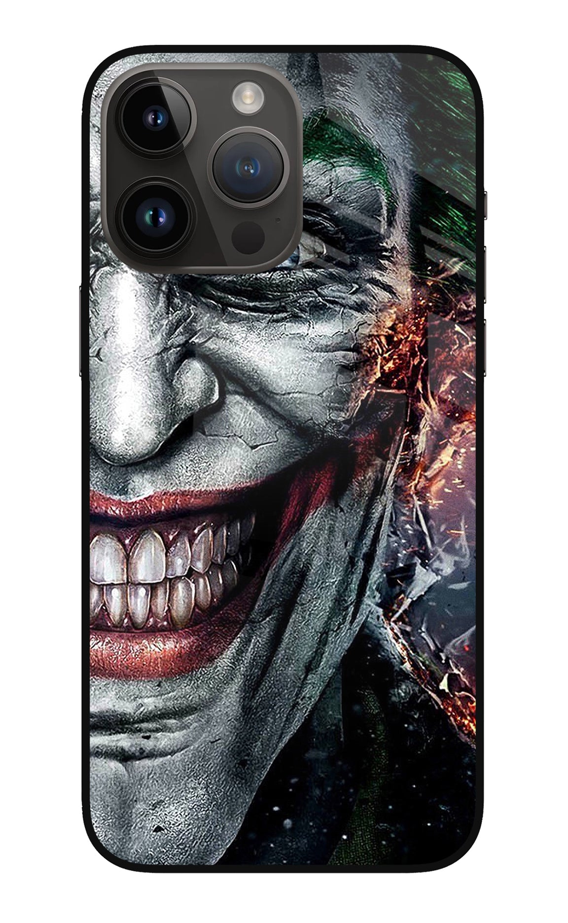 Joker Cam iPhone 14 Pro Max Glass Case