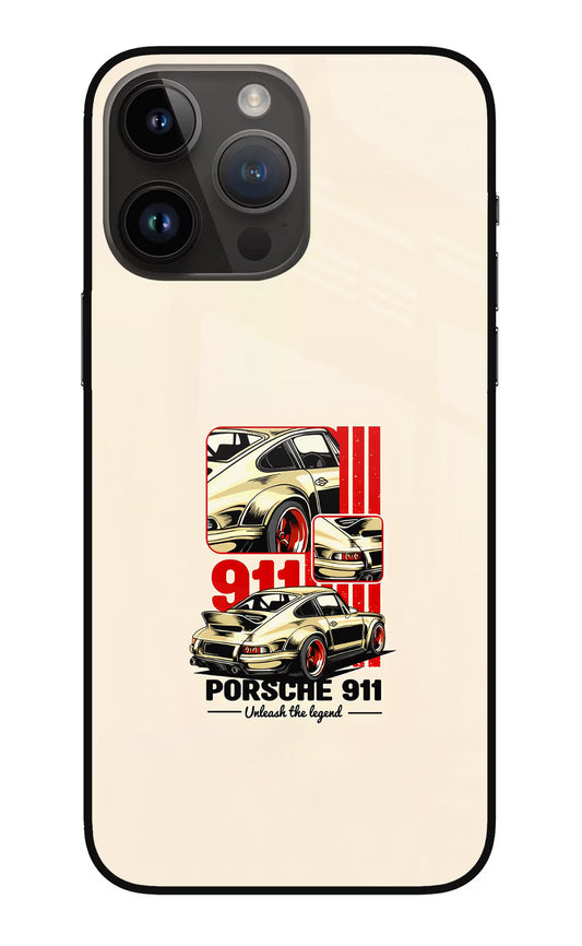 Classic Porsche 911 iPhone 14 Pro Max Glass Case