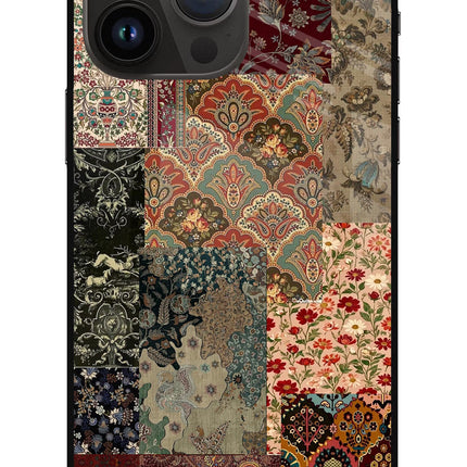 Desi Print iPhone 14 Pro Max Glass Case