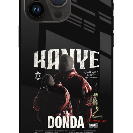 Donda Kanye West iPhone 14 Pro Max Glass Case