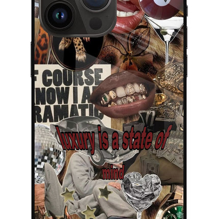 Luxury iPhone 14 Pro Max Glass Case